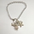 Pulsera AB cierre Tiffany con dijes