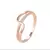 Anillo plata rosse