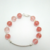 Pulsera plata y piedras 8 mm combinado con cristales - comprar online