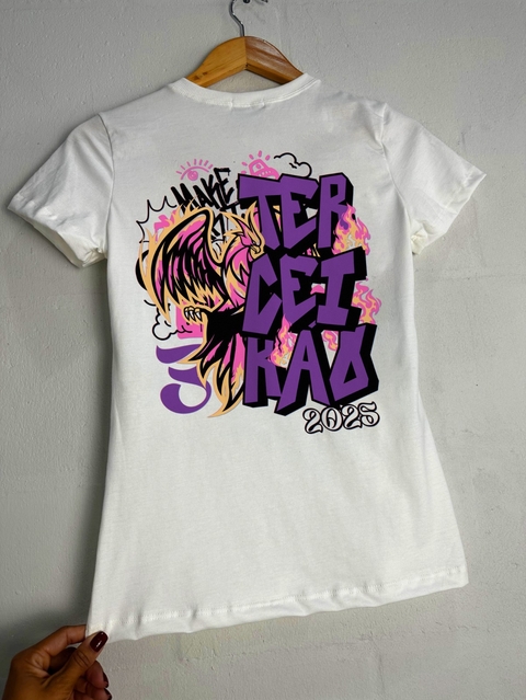 CAMISETA FÊNIX OFF WHITE (TERCEIRÃO) - comprar online