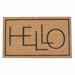 Felpudo Hello 2