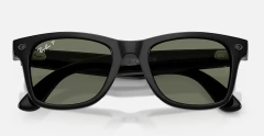 Lentes Inteligentes Ray-Ban Meta Gen 3 Wayfarer Shiny Black / Lentes Polarizados Verde G-15 | Cámara 3K e IA - comprar online