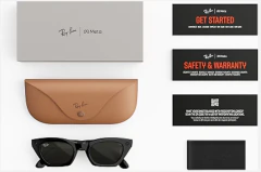 Lentes Inteligentes Ray-Ban Meta Gen 3 Zena Shiny Black | Lentes con IA y Cámara 3K