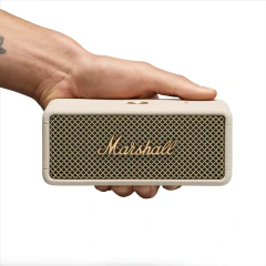 Marshall Emberton III Crema | Sonido 360° True Stereophonic, +32hs de Batería e IP67 - MarketDigital