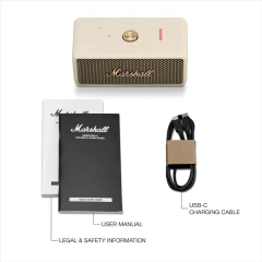 Marshall Emberton III Crema | Sonido 360° True Stereophonic, +32hs de Batería e IP67 en internet