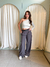 calça pantalona chumbo