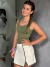 Short saia off white com friso na internet