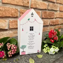 Casinha decorativa - Oração da serenidade - comprar online