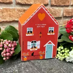 Casinha decorativa - Felicidade mora aqui - comprar online
