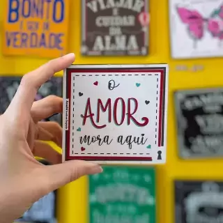 Imã - Amor mora aqui - comprar online