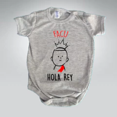 BODY HOLA REY PERSONALIZADO - Arroba 3G