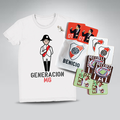 COMBO REMERA + MEMO RIVER PLATE