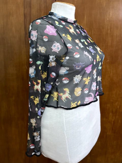 Crop top "Pokemon" manga larga en internet
