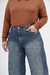 Wide Leg Stone Wash - LALA SHOP