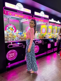 CALÇA JEANS WID LEG SUPER HIGH BARBIE - comprar online