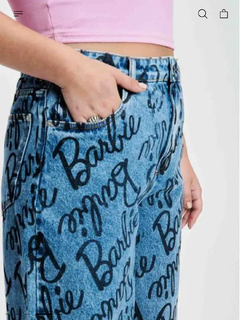 CALÇA JEANS WID LEG SUPER HIGH BARBIE - comprar online