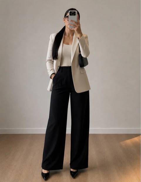 Pantalón Sastrero SHEIN