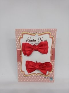 Moño Doble de Raso (Escolares) - Lady Rose Accesorios