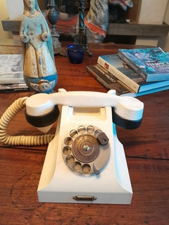 Telefono De Baquelita Antiguo Blanco Ericsson - comprar online