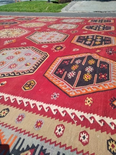Antiguo Kilim Turco - Un Viejo Almacén Antigüedades