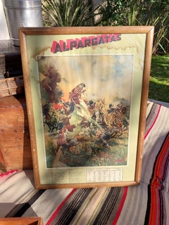 Lamina Almanaque Original de Molina Campos Año 1937