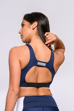 Top Tape Azul Marinho - Reflect - The Fit Brand