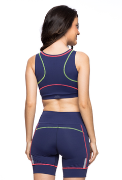Top Sporty Azul Marinho - comprar online
