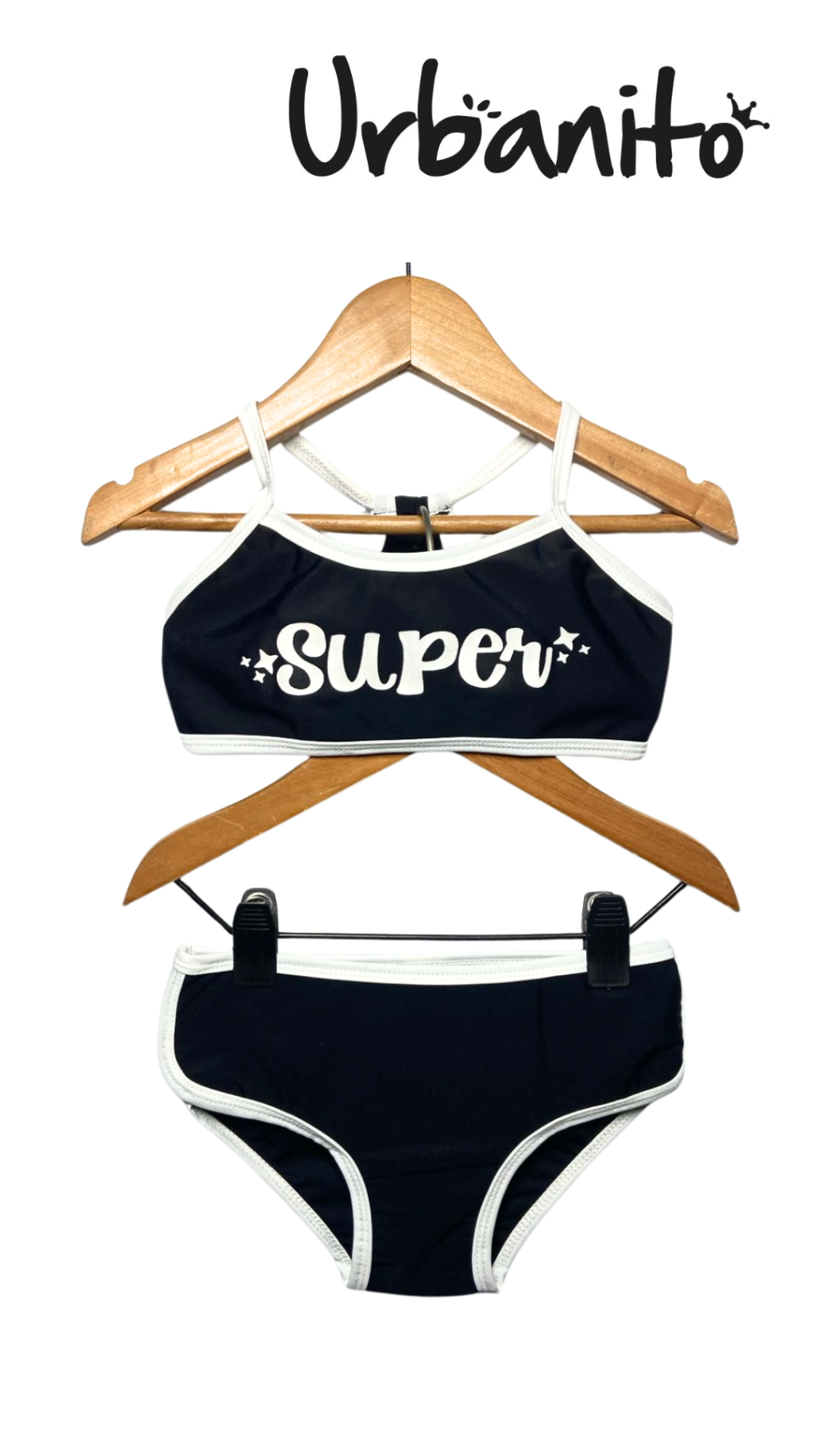 BIKINI NEGRA SUPER 2 PIEZAS