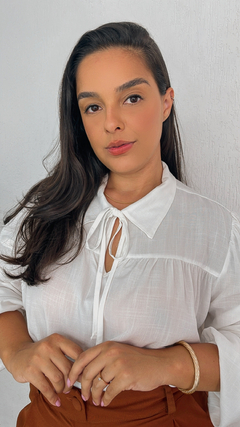 CAMISA EVA OFF WHITE na internet