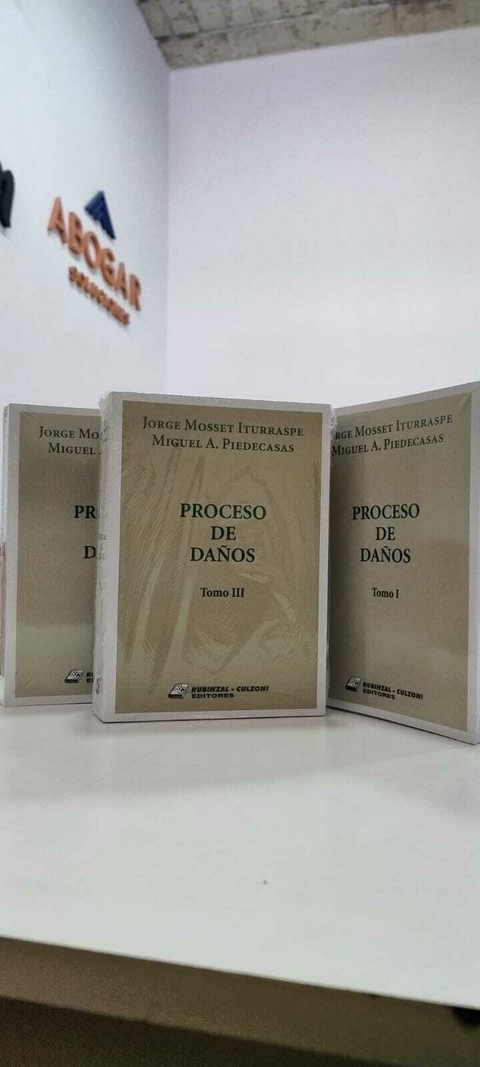 Proceso de daños - comprar online