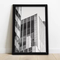 Quadro Decorativo Preto e Branco