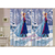 Cortina FROZEN 2 peças - detalhes em glitter PROMOÇÃO ÚLTIMA PEÇA