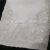 Toalha Para Lavabo toda branca com renda aplicada à mão
