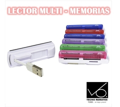 LECTOR MULTI-MEMORIAS - tecno remates