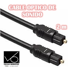 CABLE ÓPTICO DE SONIDO 2 METROS - comprar online