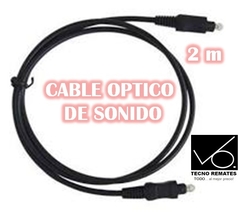 CABLE ÓPTICO DE SONIDO 2 METROS - comprar online