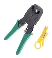 Imagen de Ponchadora De Cables Rj45 Rj11 Rj9 + Pela Cable
