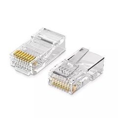 PAQUETE CONECTORES RJ45 X 100 UNIDADES CAT 5E - comprar online