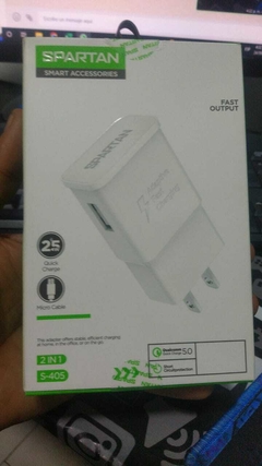 CARGARAPIDA SPARTAN MICRO USB (V8) 2.5 W - comprar online