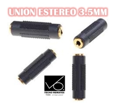 UNION ESTEREO 3.5MM - tienda online