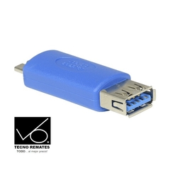 ADAPTADOR USB TIPO A 3.0 MACHO A USB - comprar online