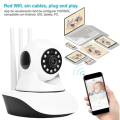 CAMARA WIFI ROBOTICA V380 - tienda online
