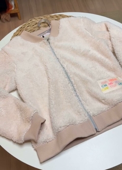 CASACO TEDDY - ROSÊ - comprar online
