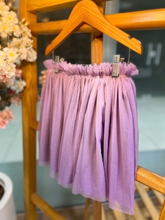 SAIA DE TULE - LILÁS - TUTU