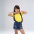 Short Jeans Lycra Feminino Meninas Infantil 4 Ao 16 - comprar online