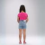Short Jeans Lycra Feminino Meninas Infantil 4 Ao 16 na internet