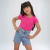 Short Jeans Lycra Feminino Meninas Infantil 4 Ao 16 - Impérios Modas