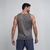 Camiseta Regata Masculina Lisa Básica Academia Dry Fit - comprar online