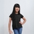 T Shirt Infantil Menina Babylook Liso Moda Menina Premium - Impérios Modas
