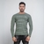 Camiseta Masculina Manga Longa Slim Roupa Casual